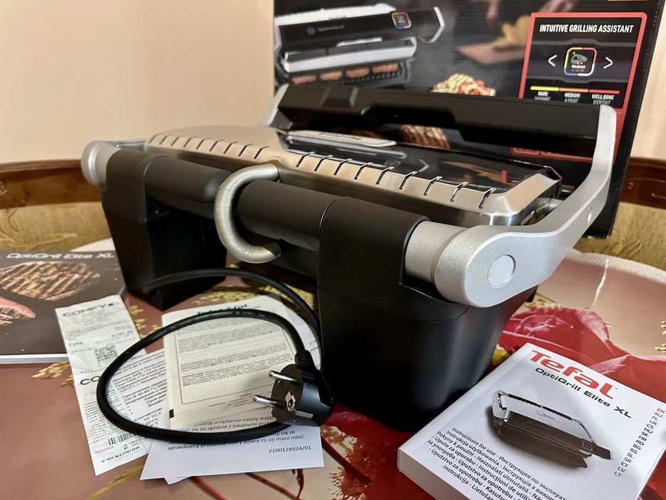 Гриль Tefal OptiGrill XL електрогриль тефаль