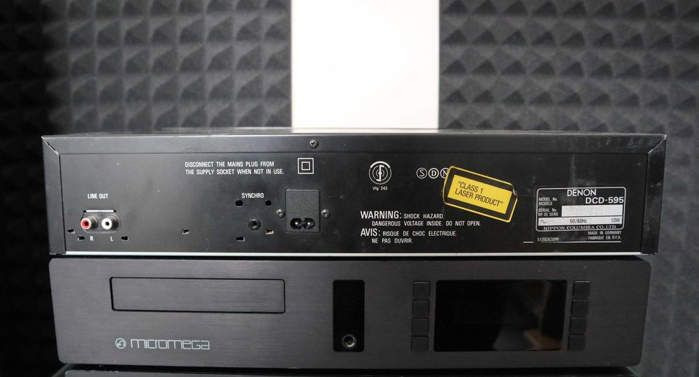 Проигрыватель Denon DCD-595 Германия DAC  2 x PCM61 Technics SL-PG460A