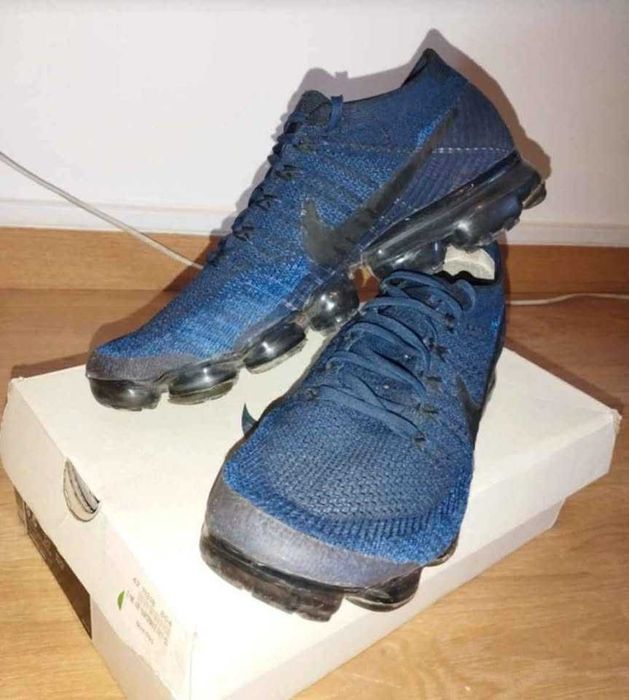Nike Vapormax Flyknit 43EU (College Navy Blue/ Dark Black royal)