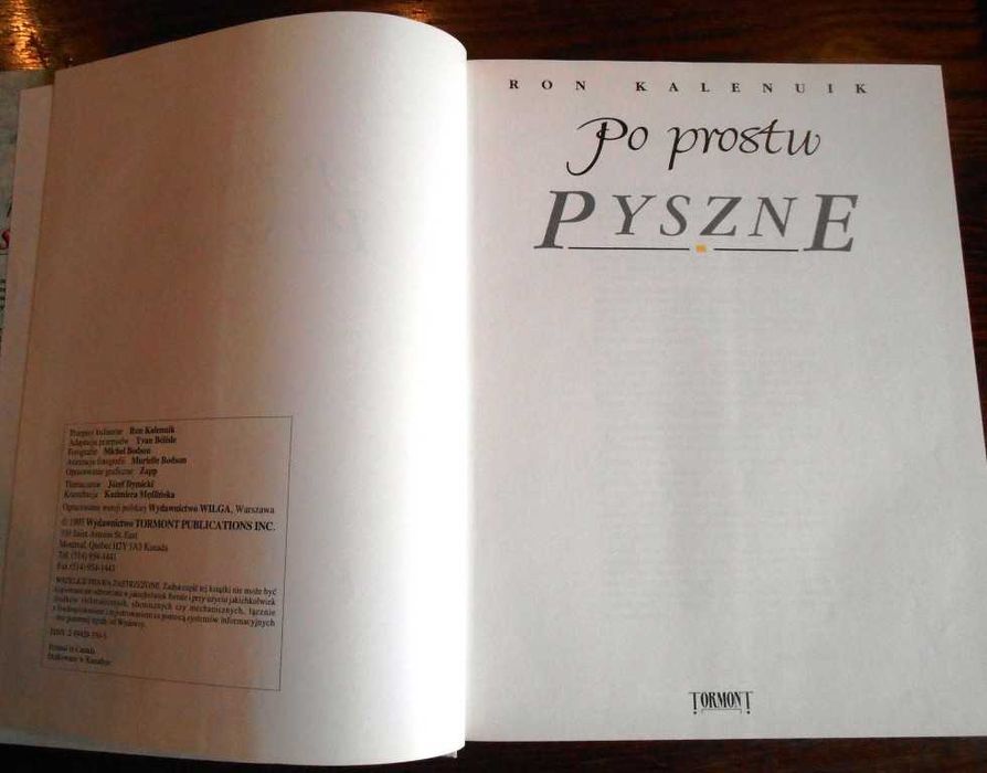Po prostu pyszne - Ron Kalenuik