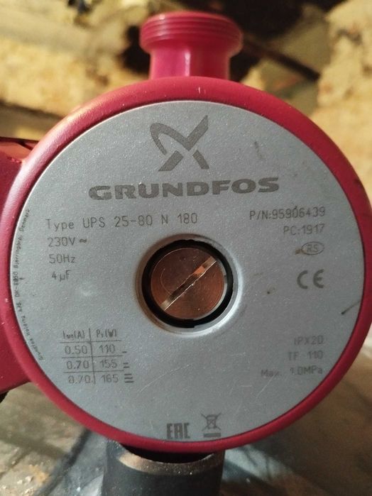 Pompa Grundfos 25-80 N 180