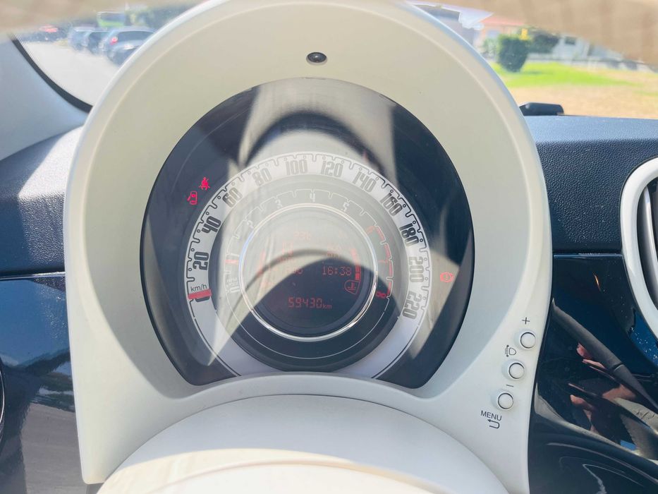 FIAT 500 2019 1.2cc 69cv Dualogic (cx automática) *** 60 000km *** NACIONAL