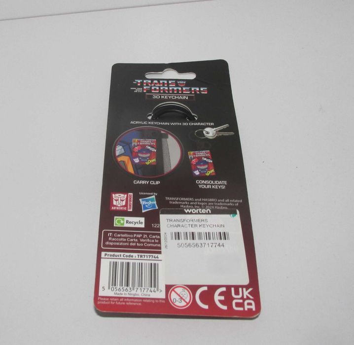 Transformers Character 3D Keychain