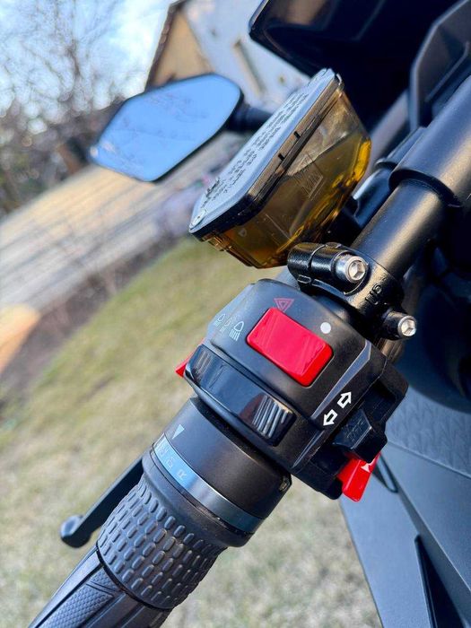 Электромотоцикл Ninja Электробайк 2950W шлем ПОДАРОК чорний 55 a Li-on