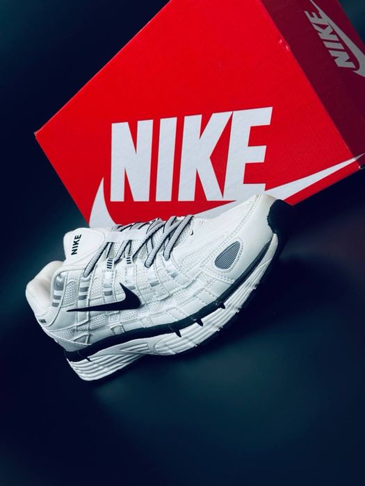 Чоловічі та підліткові кросівки • кросовки Nike P-6000 • шкіряні кросівки на літо найк пе 6000