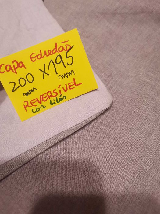 Capa de edredom lilás cama solteiro