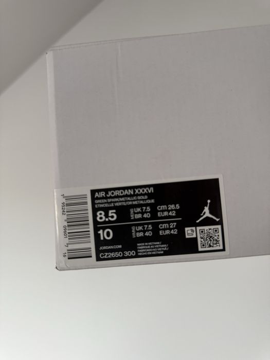 Nowe buty JORDAN XXXVI w rozm.42 - 100% oryginał