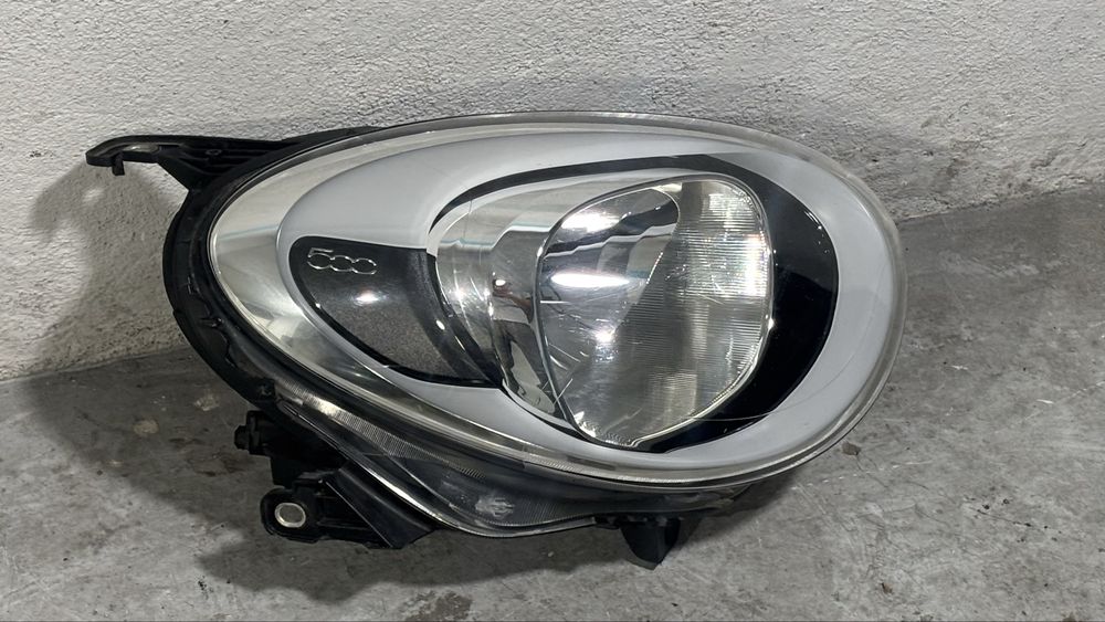 Farol dianteiro direito original Fiat 500X – Halogéneo H4 – Mopar / Magneti Marelli