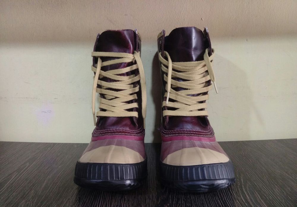 Оригінал  Sorel Sentry Steel Toe чоловічі зимові шкіряні чоботи