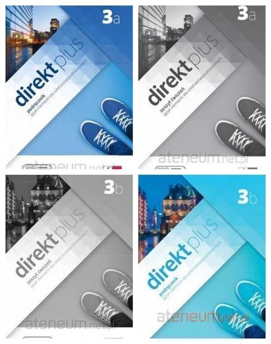 NOWE) DIREKT PLUS Podręcznik 3A i 3B oraz Ćwiczenia 3A i 3B