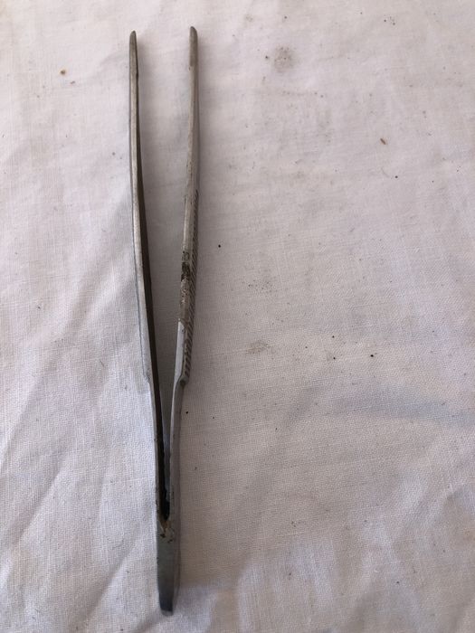 Пінцет пинцет радянський довжина 15 см робочий інструмент медичний