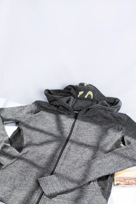 GUESS ОРИГІНАЛ. Жіноче худі з капюшоном кофта світшот сірий XS-S