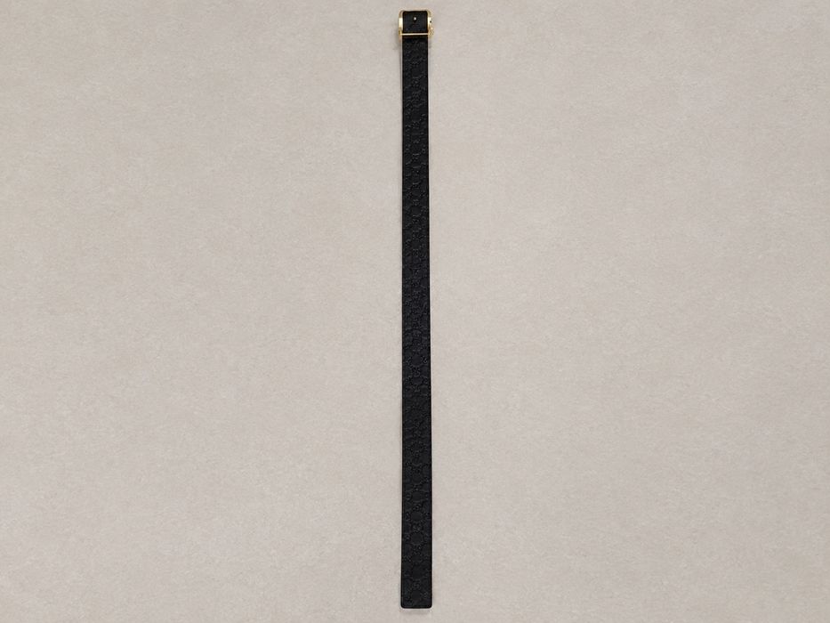 Dwustronny pasek Burberry beżowy 105cm