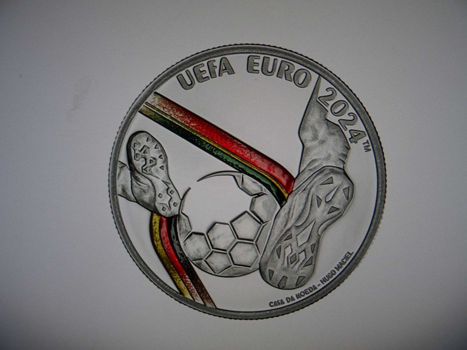 Moeda Comemorativa Alusiva UEFA Euro 2024