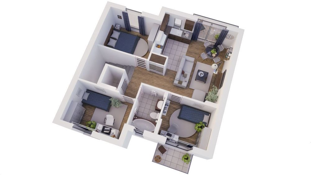 Nova Pomorska | mieszkanie 30B | 67.83 m2