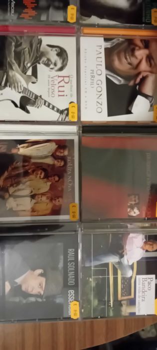 Música em Cd De Artistas Nacionais e Brasileiros Letras P, Q e R .