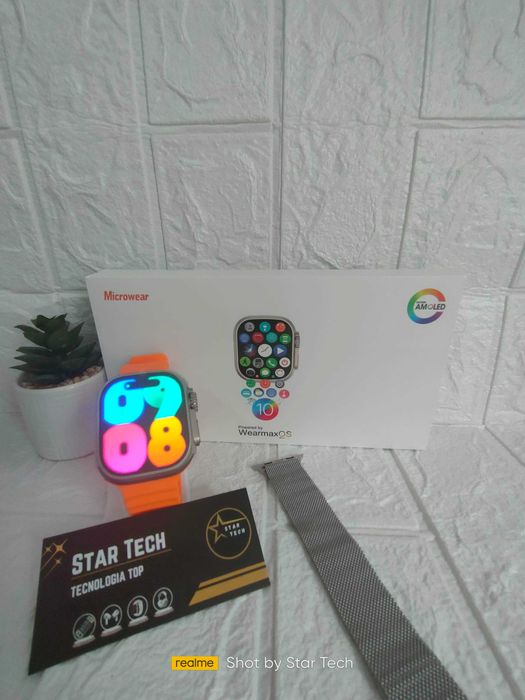 SmartWatch W69 Ultra Plus AMOLED [Black/Silver]64739778536833121