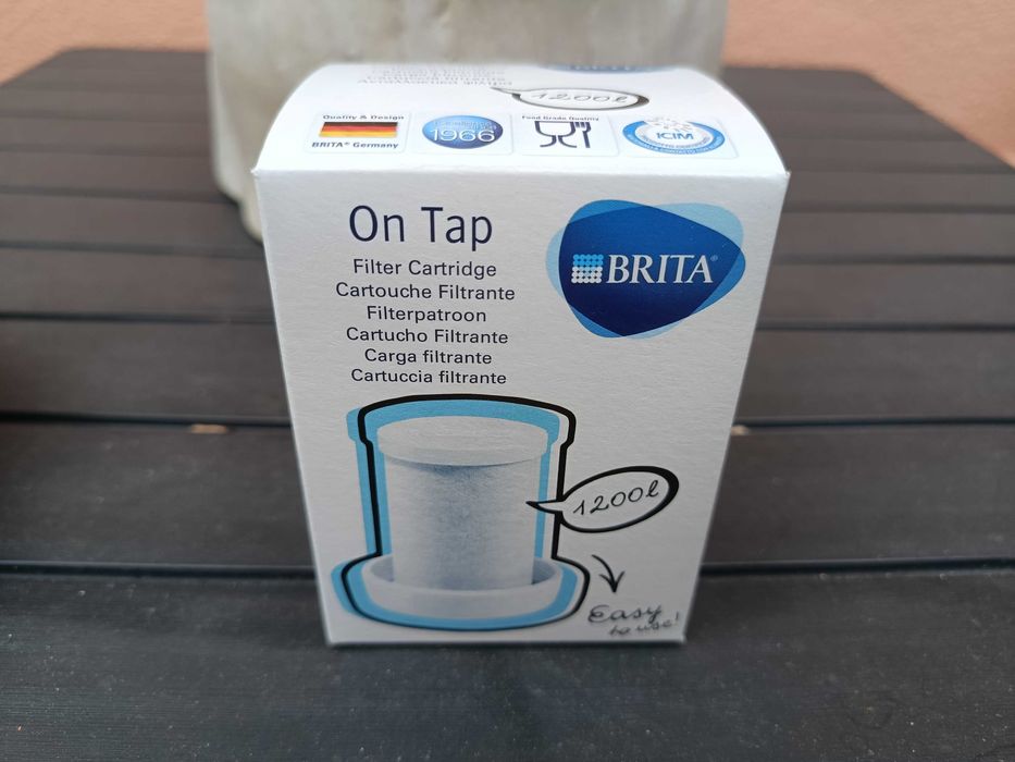 4 Filtros de Água BRITA On Tap – Cartucho Novo (1200L)