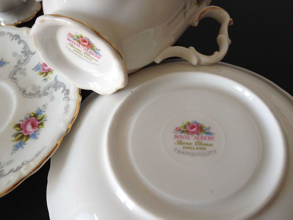 Conjunto de Chá Royal Albert Tranquillity