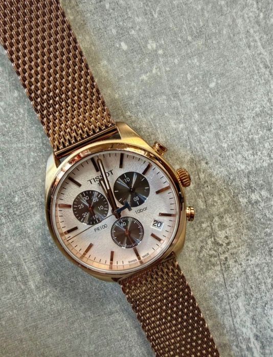 Zegarek marki TISSOT w kolorze rose gold