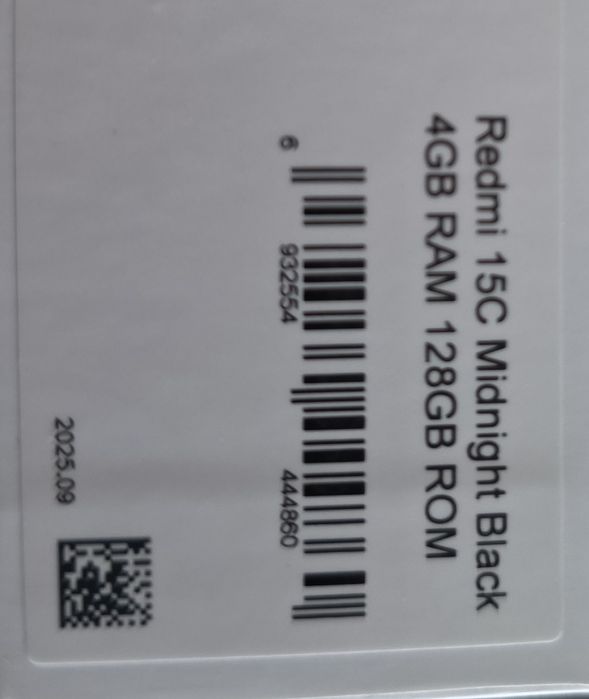 Xiaomi Redmi 15C 4/128 GB Midnight Black jak nowy