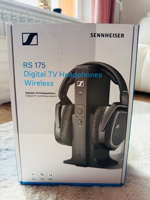 Słuchawki bezprzewodowe wokółuszne Sennheiser RS 175