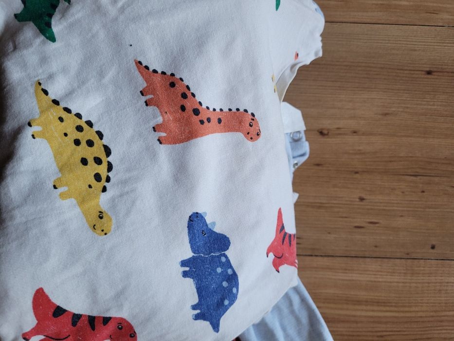 2x cienka bluzka chłopięca 68