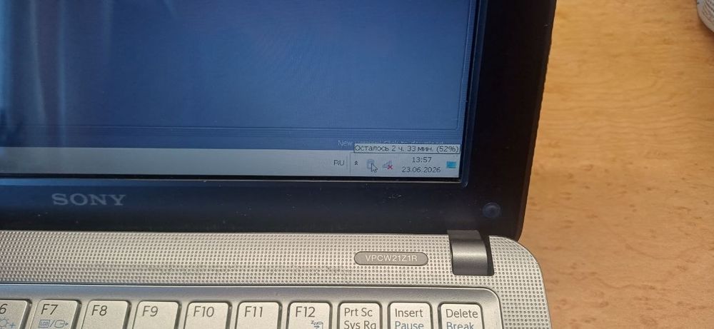 Ноутбук SONY PCG-21213V IntelAtoм N450/RAM 2Gb DDR3/SSD 60Gb