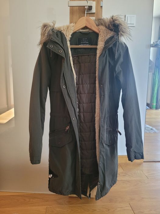 Płaszczyk parka kurtka r. Xs only