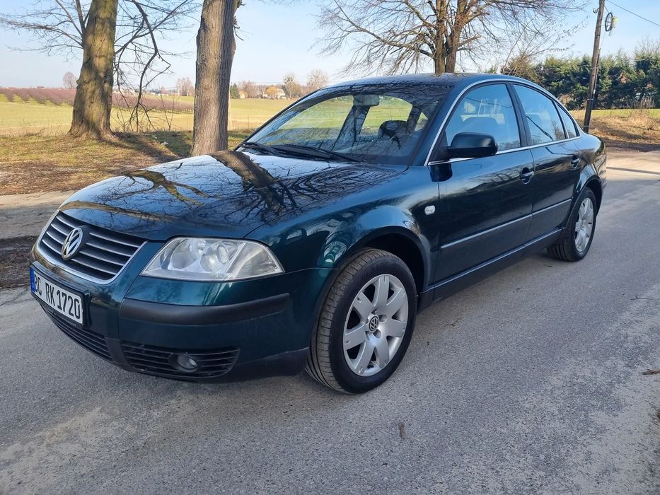 Volkswagen Passat **Sprowadzony-Opłacone**1.8 Turbo 150km**2002r**Zielona Butelka**