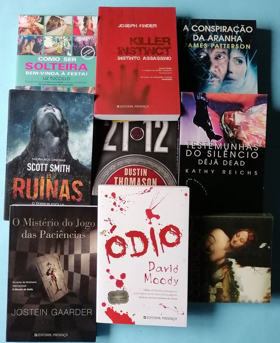 Livros NOVOS a estrear -Desde 3,90€-Portes grátis na compra de 3