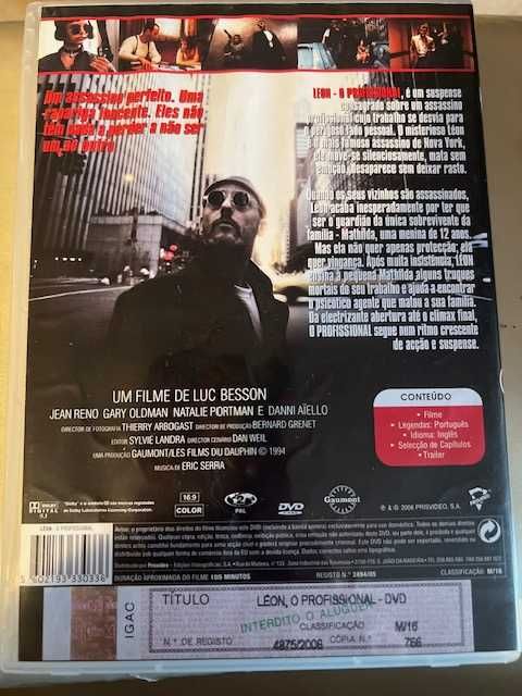 Léon, o Profissional de Luc Besson com Jean Reno
