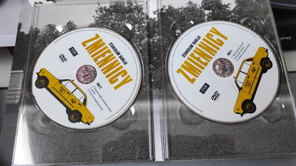 Zmiennicy 5x DVD Bareja - jak nowe