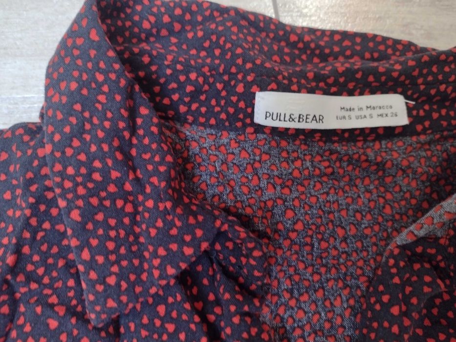 Koszula z wiskozy rozmiar S Pull&Bear