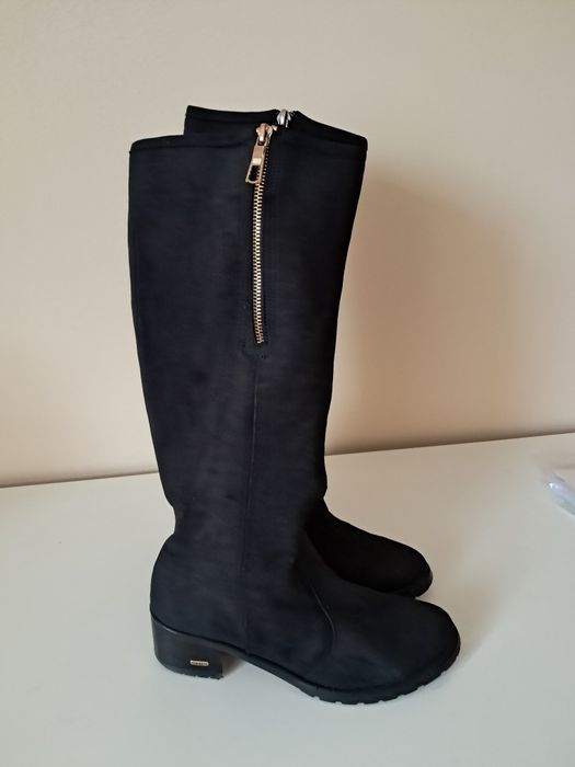 Чобітки,сапожки замшеві 37р.