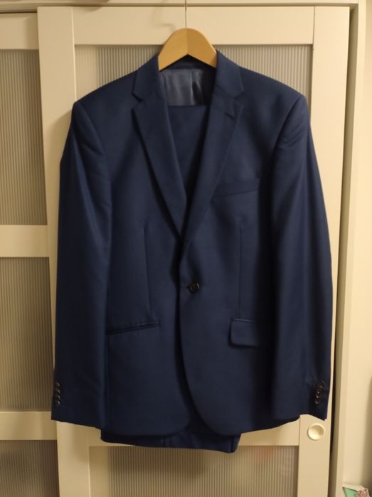 Garnitur męski granatowy/niebieski Vestus