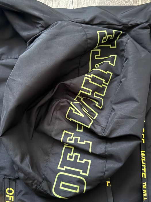 Kurtka jesienna przejściowa Off-White Logo – rozm. S