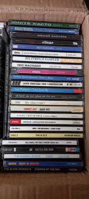 Lote de CD`s Originais Rock, Africa, Pop, Brasil, Indie, Jazz