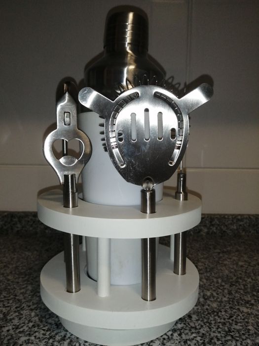 Kit de acessórios para cocktail nunca usado