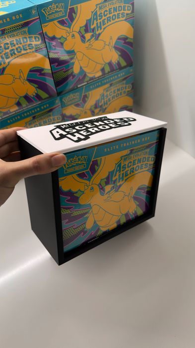 Capa Protetora ETB Pokémon | Elite Trainer Box | Personalizável