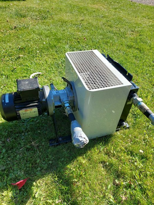Chłodnica oleju hydraulicznego Bucher OSCA 1L z pompą i silnikiem HYDAC – Kompletny agregat chłodzący