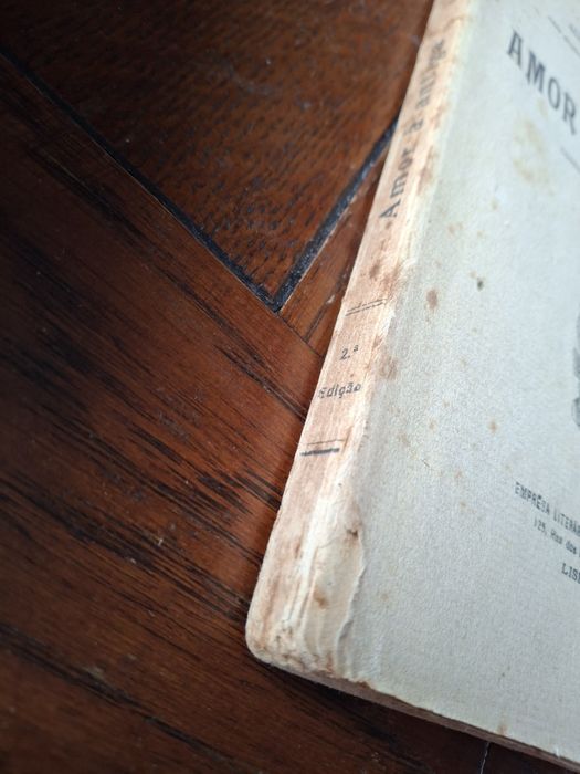 Livro amor a antiga augusto de castro