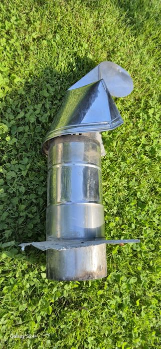 Komin wentylacyjny ze stali nierdzewnej