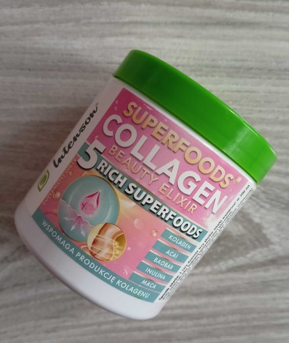 Intenson collagen acai beauty koktajl kolagenowy witamina suplement