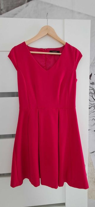 Sukienka Reserved r. 38 czerwona koktajlowa