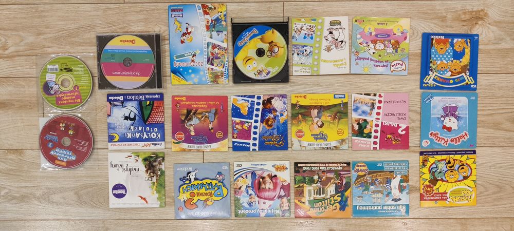 Płyty CD VCD DVD Video CD Bajki kołysanki