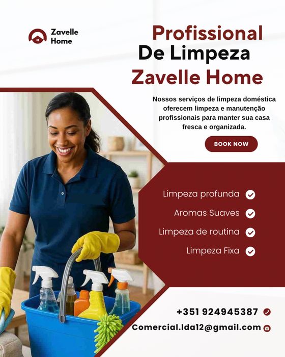 Servicos de limpezas a hora