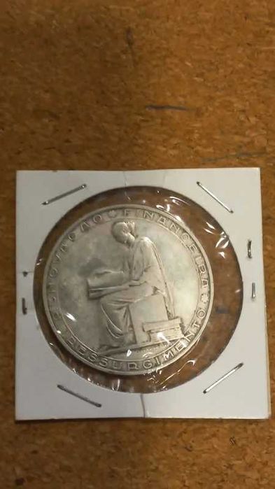 Portugal 1953 - 20 Escudos Prata - 25 Anos da Renovação Financeira