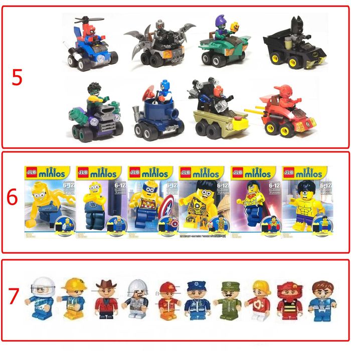 Минифигурки лего Марвел Marvel DC lego супергерои мстители токсик: 30 ...