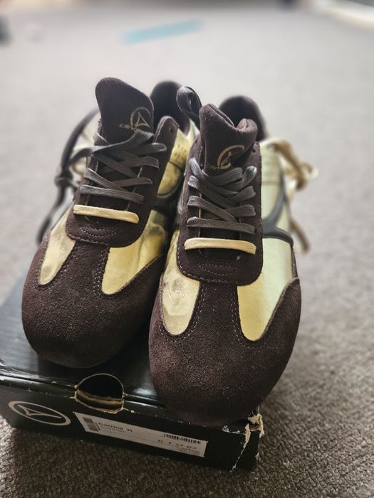 Nowe złote Sneakersy Diverse Corrine R41  VI metki